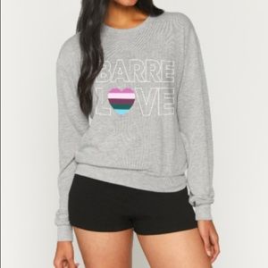 NWT Pure barre x spiritual gangster sweat Small